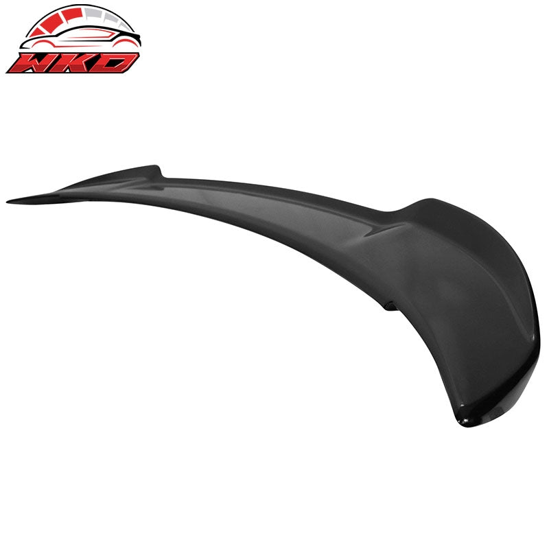 Fits 15-23 Dodge Charger V3 Style Gloss Black Rear Trunk Spoiler Lip Wing ABS
