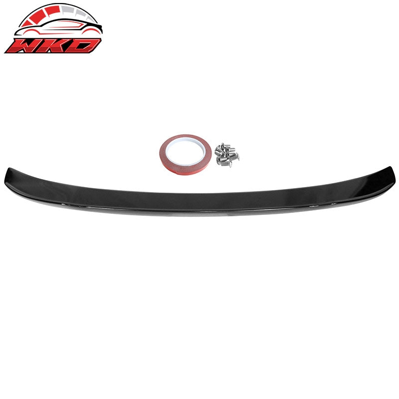 Fits 11-14 Dodge Charger V3 Style Gloss Black Rear Trunk Spoiler Wing Lip ABS