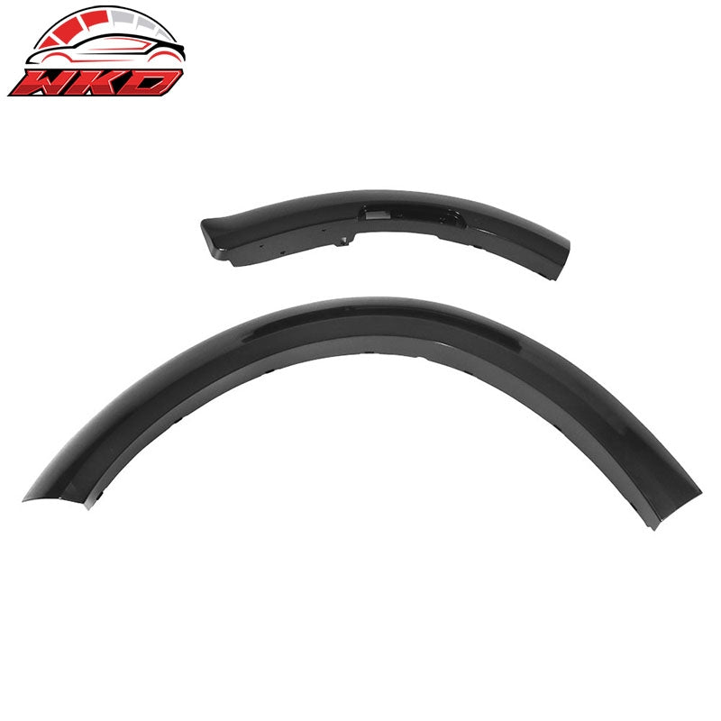 Fits 15-23 Dodge Charger Widebody Style Unpainted Black Fender Flares 10PC ABS