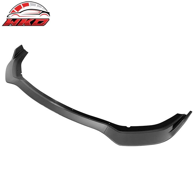 Fits 20-23 Dodge Charger Widebody IKON Style Matte Black Front Bumper Lip 3PCS