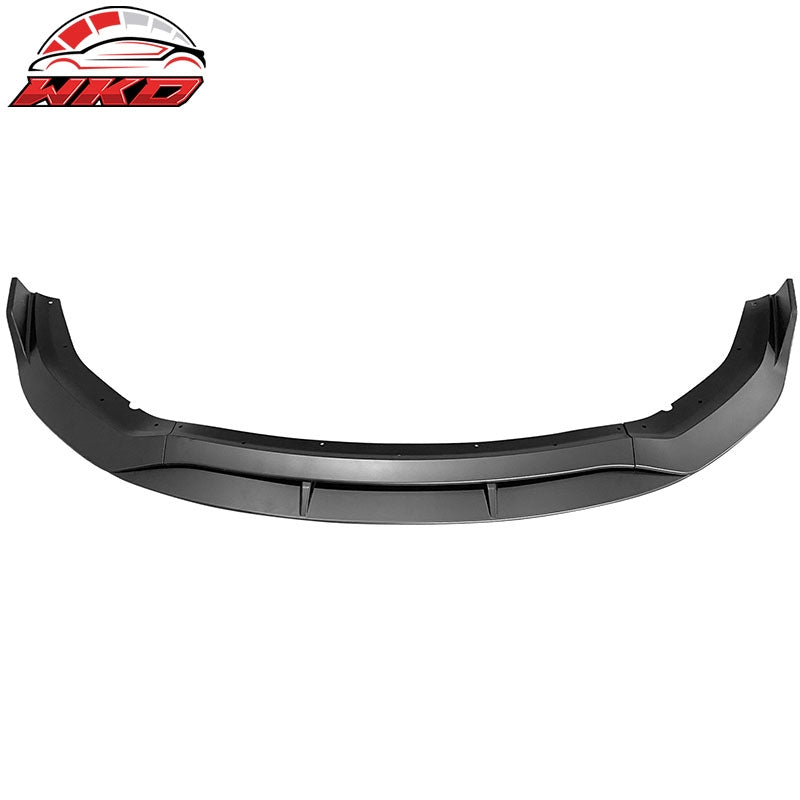 Fits 20-23 Dodge Charger Widebody IKON Style Matte Black Front Bumper Lip 4PCS