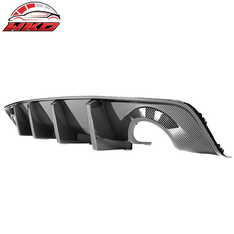 Wholesale 20-23 Dodge Charger Widebody IKON Style Rear Diffuser PP Carbon Fiber Print - Wikond Auto