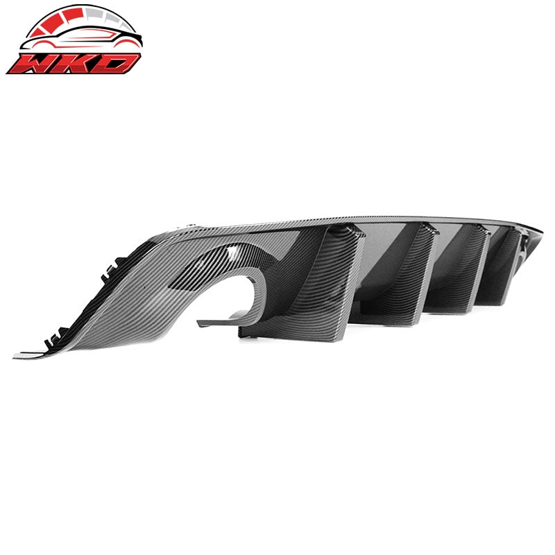 Wholesale 20-23 Dodge Charger Widebody IKON Style Rear Diffuser PP Carbon Fiber Print - Wikond Auto
