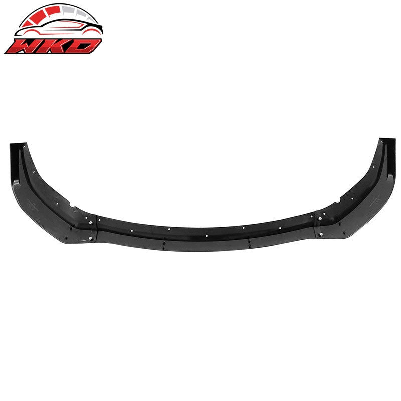 Fit 20-23 Dodge Charger Widebody IKON V1 Carbon Fiber Print 3PC Front Bumper Lip