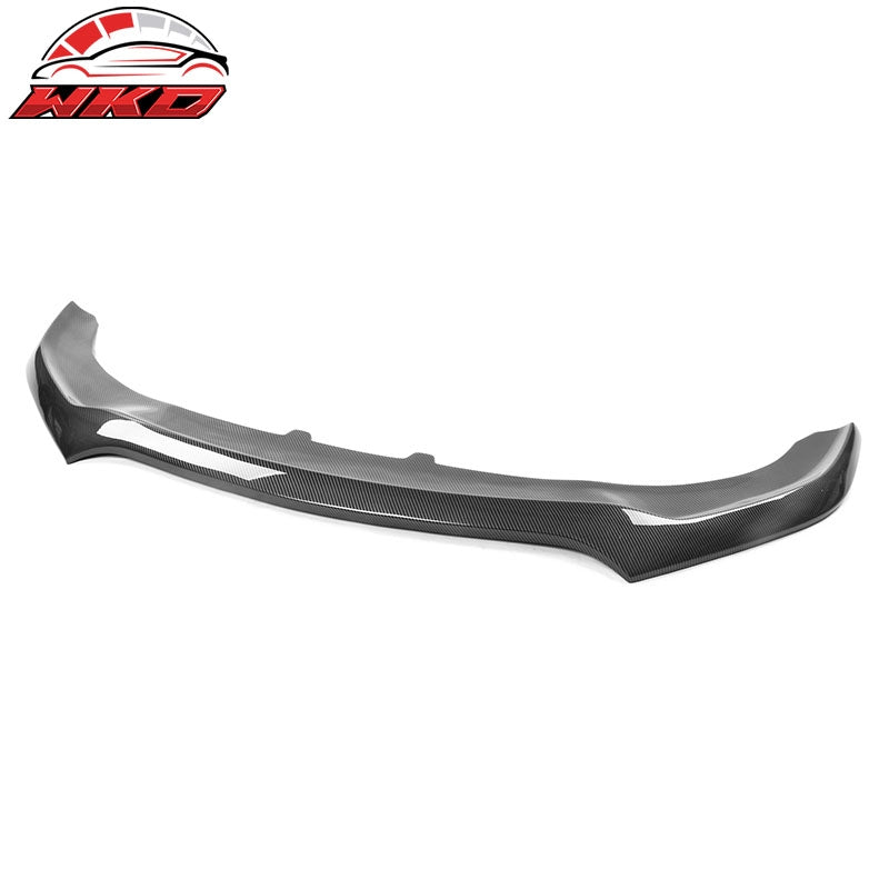 Fits 20-23 Dodge Charger Widebody IKON V4 Carbon Fiber Print Front Bumper Lip PP