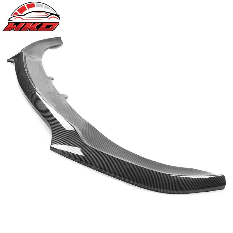 Fits 20-23 Dodge Charger Widebody IKON V4 Carbon Fiber Print Front Bumper Lip PP