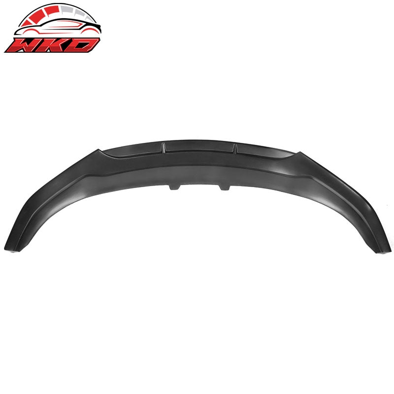 Fits 20-23 Dodge Charger Widebody IKON V5 Style Front Bumper Lip PP Gloss Black