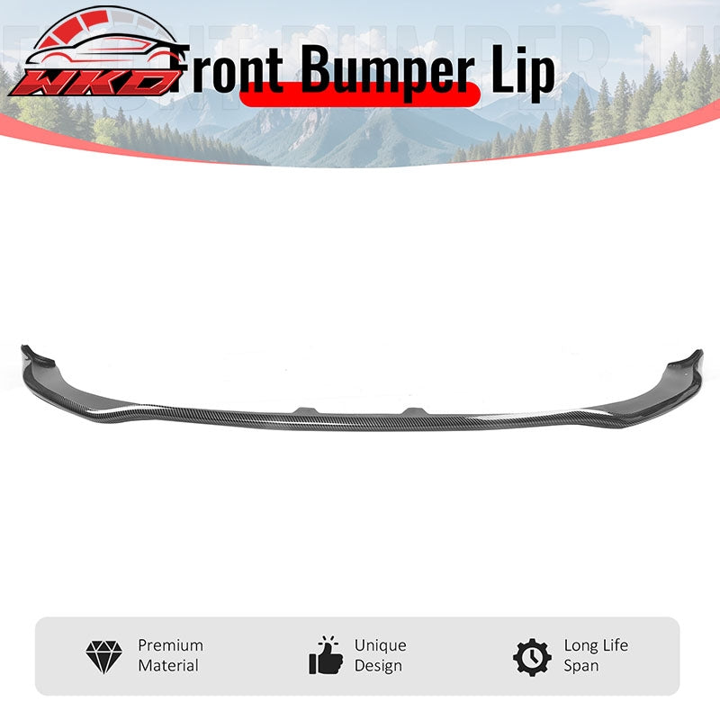 For 20-23 Dodge Charger Widebody OE Style Front Lip Protector Carbon Fiber Print