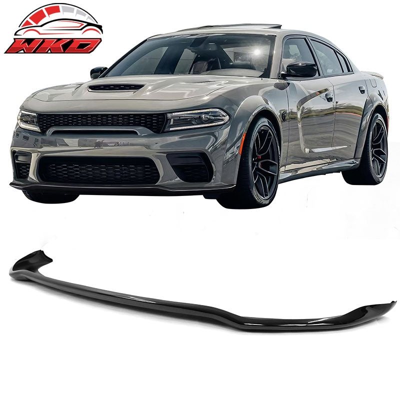 Wholesale 20-23 Dodge Charger Widebody OE Style Gloss Black Front Bumper Lip Chin PP