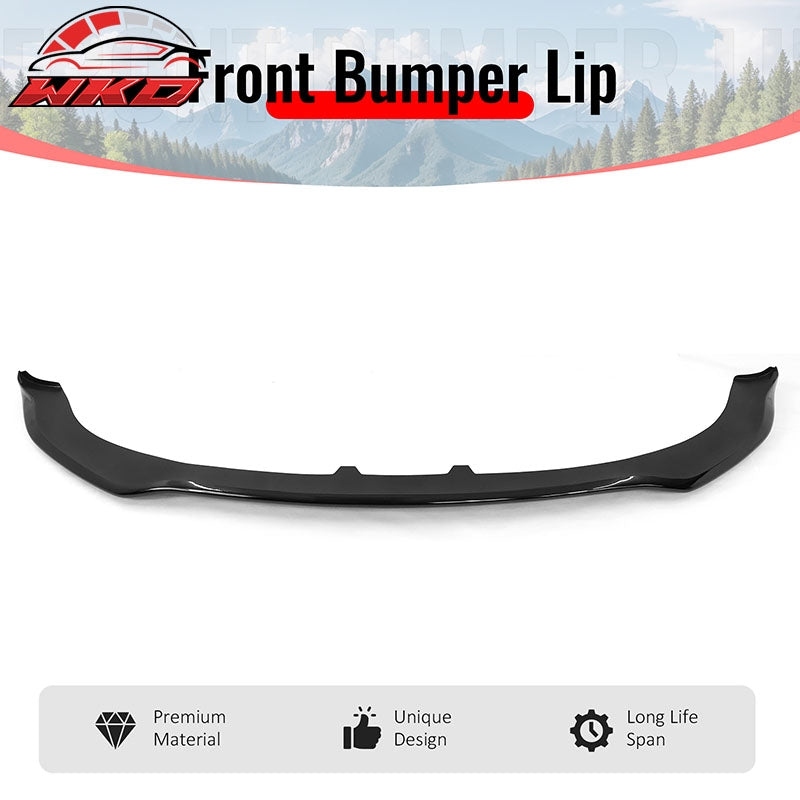 Fits 20-23 Dodge Charger Widebody OE Style Gloss Black Front Bumper Lip Chin PP