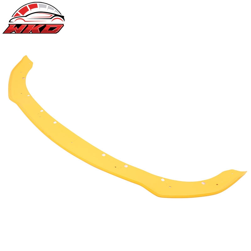 Fits 20-23 Dodge Charger Widebody OE Style Front Bumper Lip Protector Yellow ABS