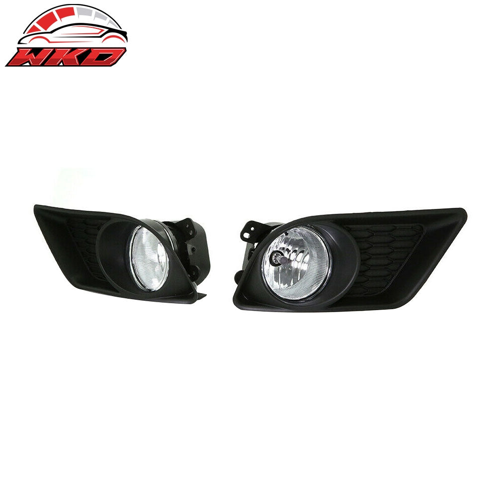Wholesale 11-14 Dodge Charger Bumper Assembly Fog Lights w/ Bulbs Clear Lens