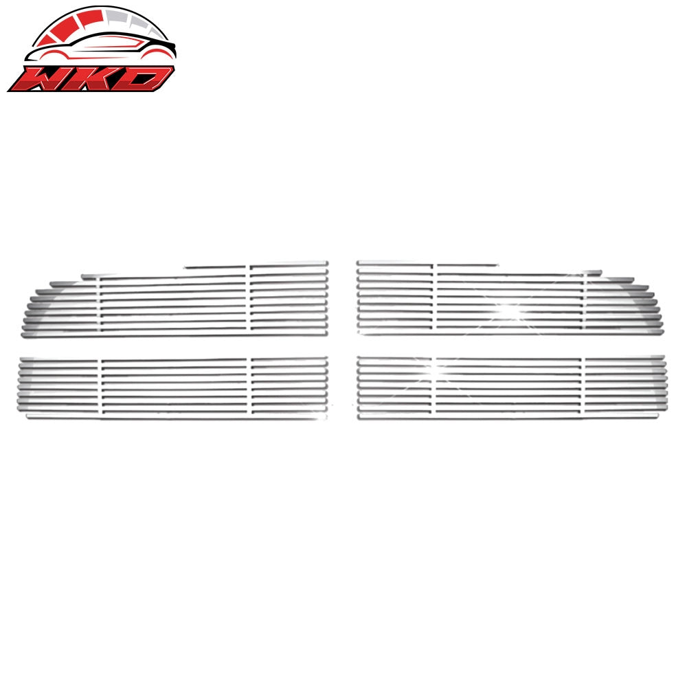 Wholesale 06-10 Dodge Charger Stainless Steel Chrome Front Bumper Upper Grille Set