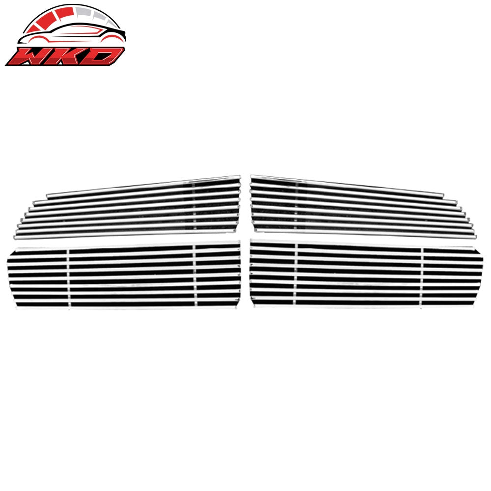 Wholesale 11-13 Dodge Charger Base Front Bumper Insert Grille Stainless Steel Chrome