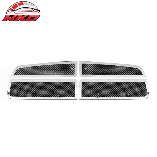 Wholesale 11-13 Dodge Charger Mesh Style Chrome Front Insert Grille Stainless Steel