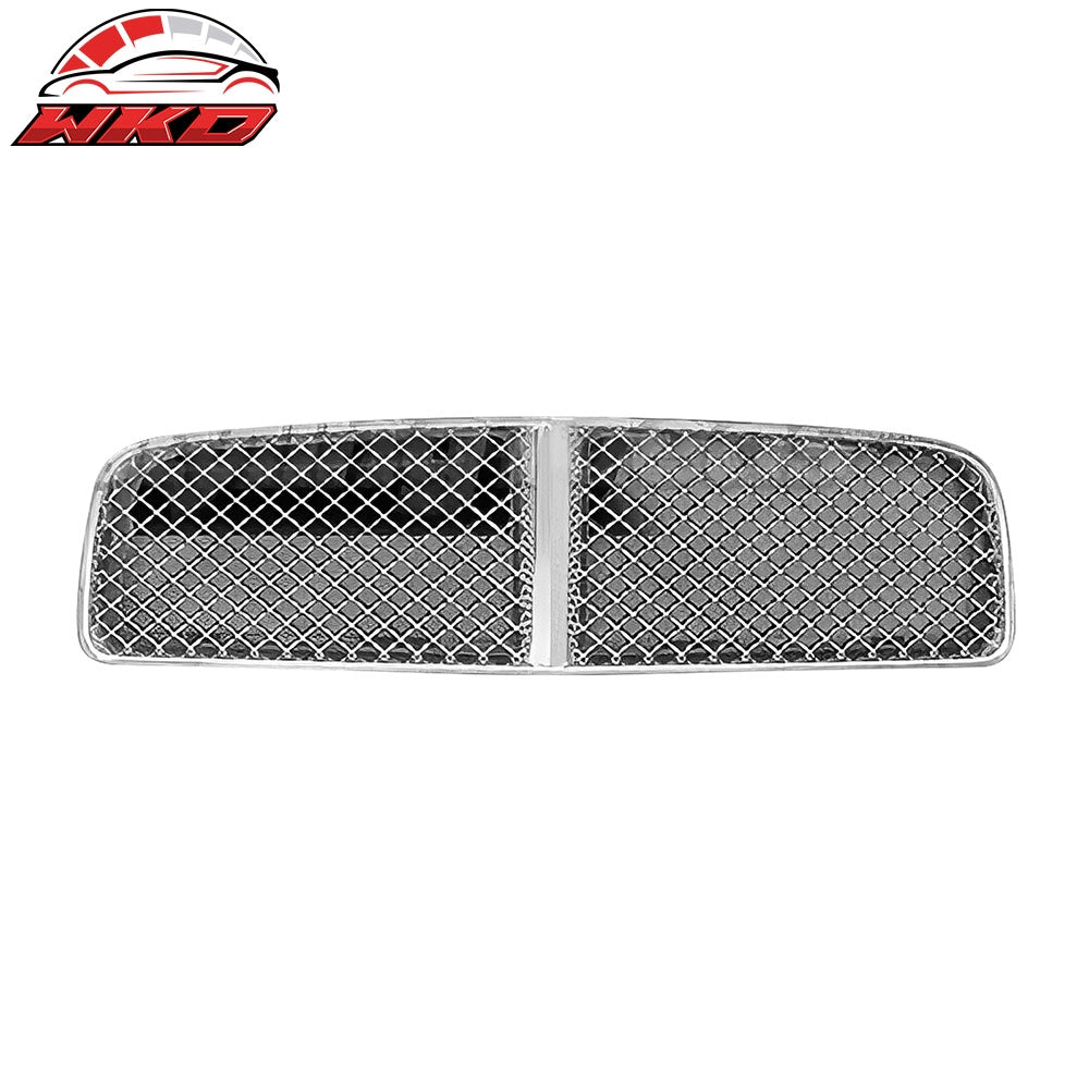 Wholesale 06-09 Dodge Charger Sedan 4DR Mesh Style Chrome Front Bumper Grille Guard