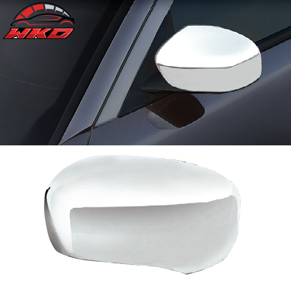For 05-10 Chrysler 300 Charger Magnum Rear View Mirror Covers Overlay Chrome ABS