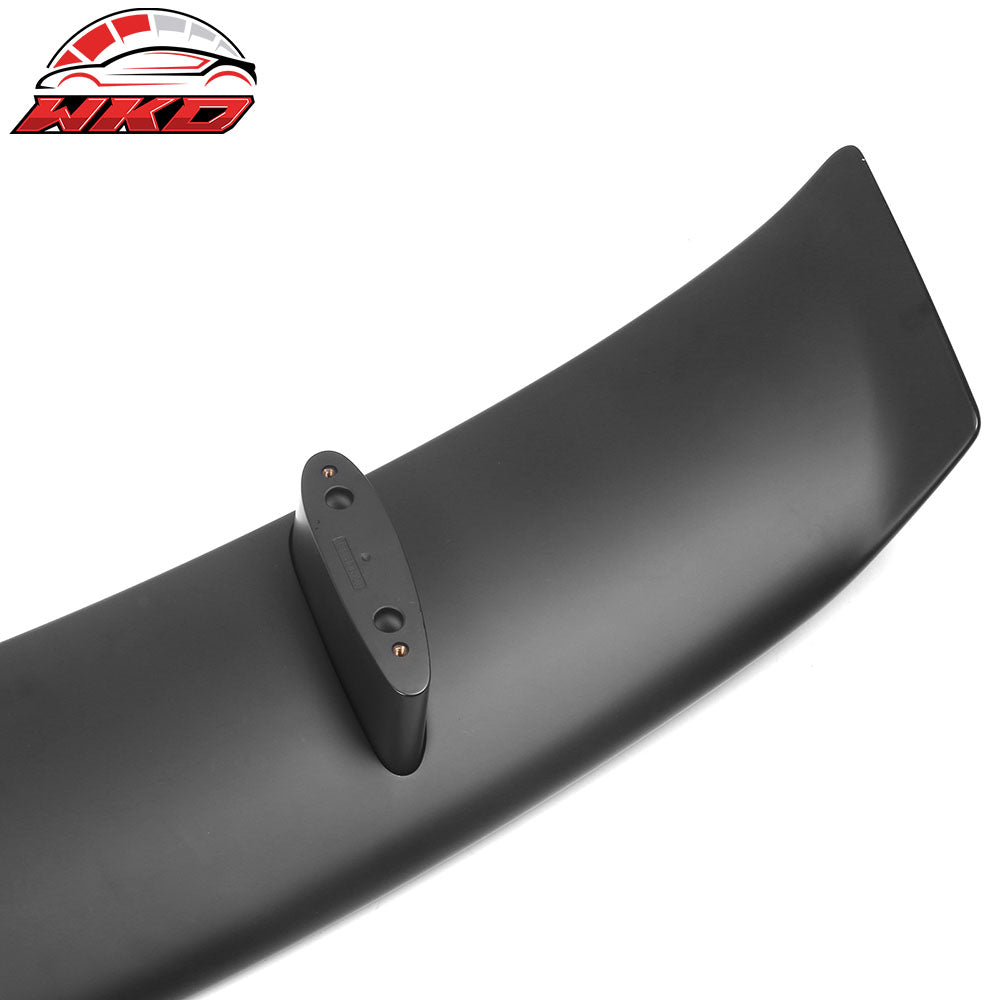 Fits 11-23 Dodge Charger Rear Trunk Spoiler Wing Lip Primer Matte Black - ABS