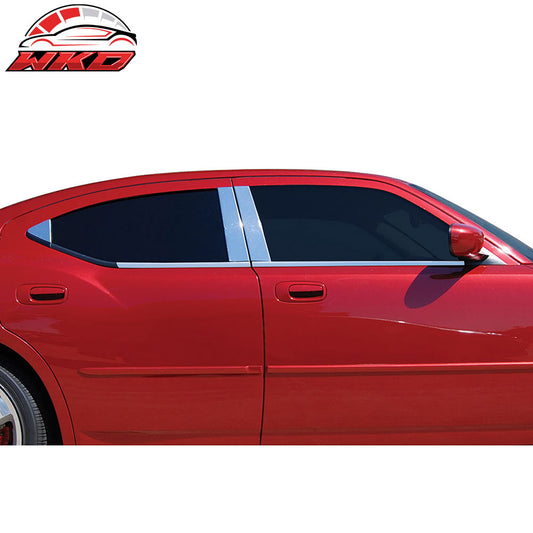 Wholesale 06-10 Dodge Charger 4PCS LH RH Car Outer Window Molding Trim Sill Seal Belt