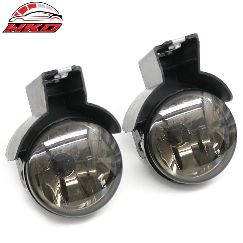 Fits 97-00 Dodge Dakota Front Bumper LH RH Fog Lights Smoke Lens Lamps Assembly