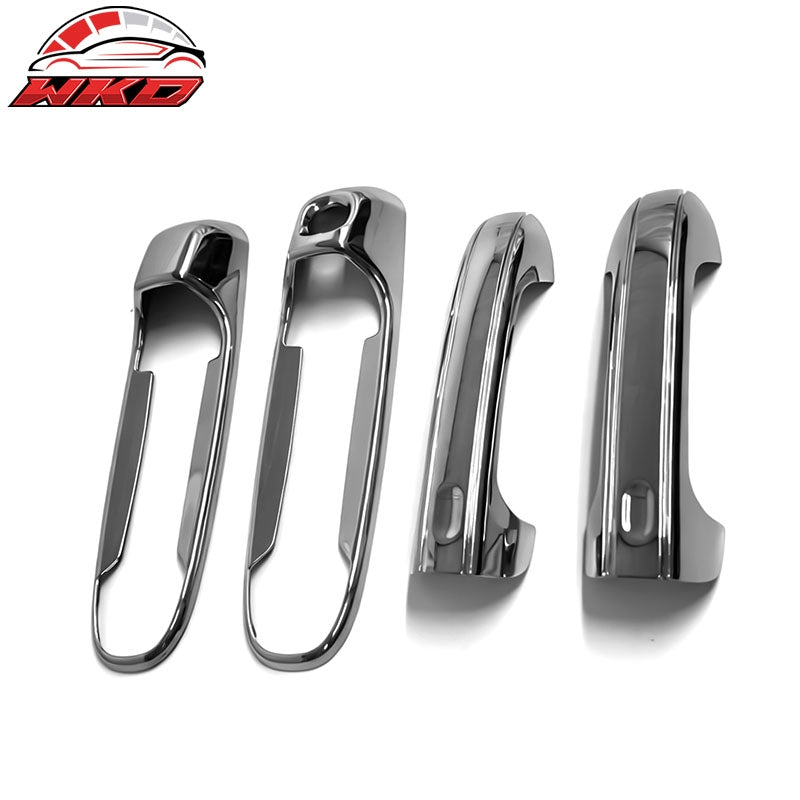 For 05-10 Dodge Dakota 02-09 Ram 1500 2500 3500 Door Handle Covers w/ 1 Key Hole