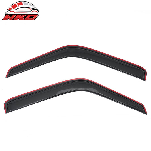 Wholesale For 87-96 Dodge Dakota Standard Cab Window Visor In Channel Rain Guard Deflector - Wikond Auto