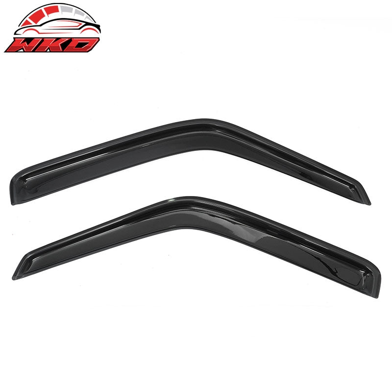 For 87-96 Dodge Dakota Standard Cab Window Visor In Channel Rain Guard Deflector