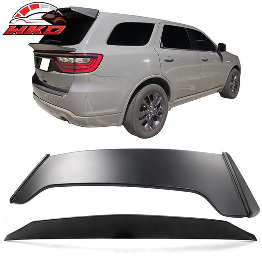Wholesale 21-26 Dodge Durango Duckbill Style Trunk Lip + Roof Spoiler Matte Black ABS