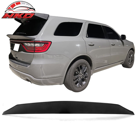 Wholesale 14-26 Dodge Durango Duckbill Style Trunk Spoiler Middle Lip Matte Black ABS - Wikond Auto