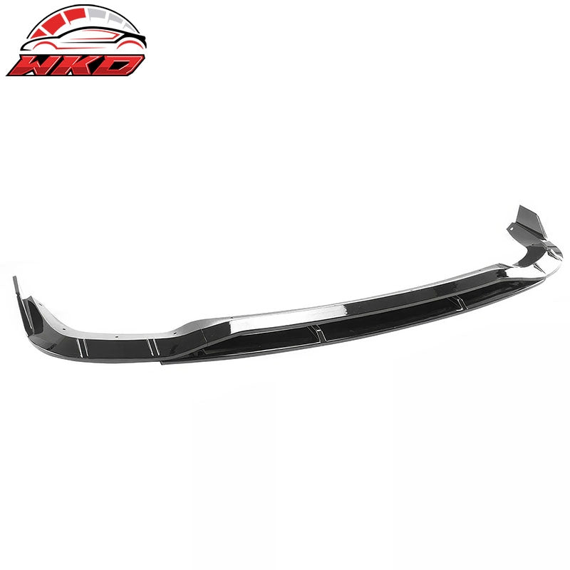 For 21-26 Dodge Durango Hellcat Front Bumper Lip Gloss Black Spoiler 4PC Valance