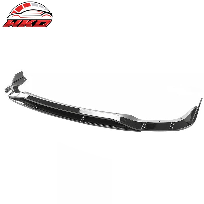 For 21-26 Dodge Durango Hellcat Front Bumper Lip Gloss Black Spoiler 4PC Valance