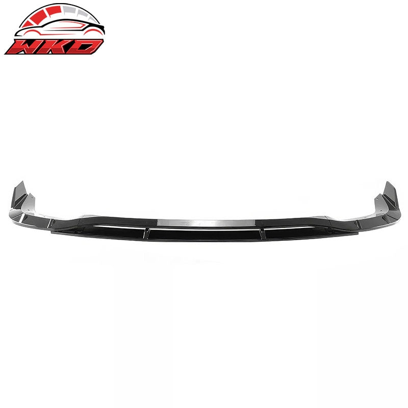 For 21-26 Dodge Durango Hellcat Front Bumper Lip Gloss Black Spoiler 4PC Valance