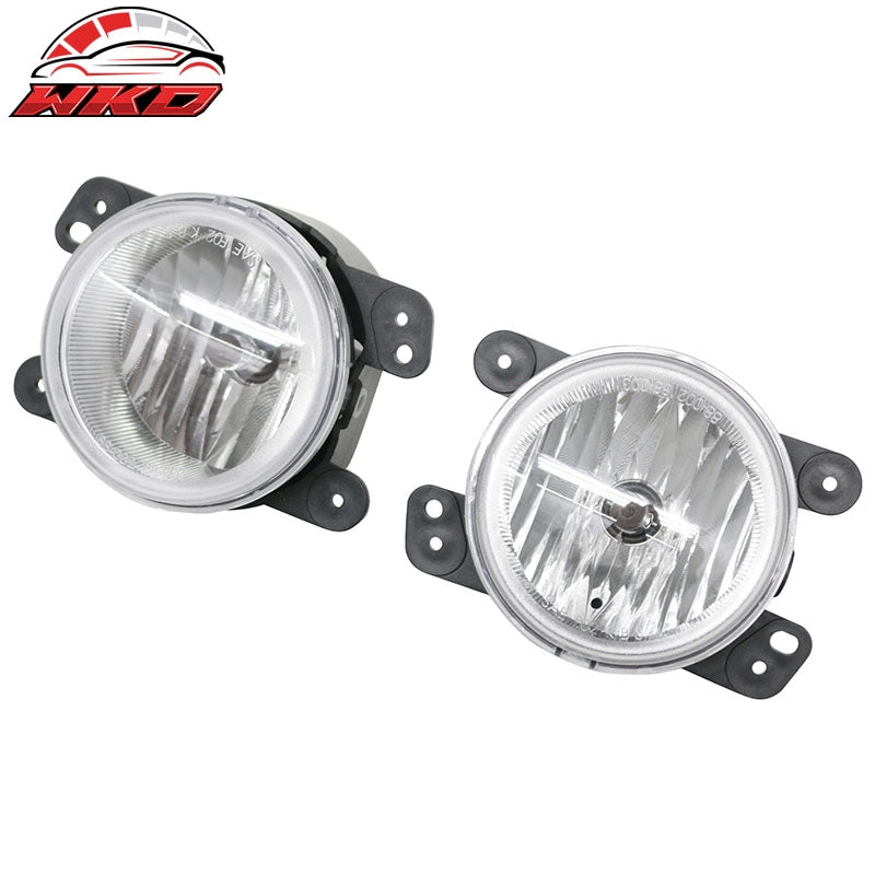 Fits 05-08 Dodge Magnum RH LH Front Bumper Driving Fog Lights Lamps Clear Lens