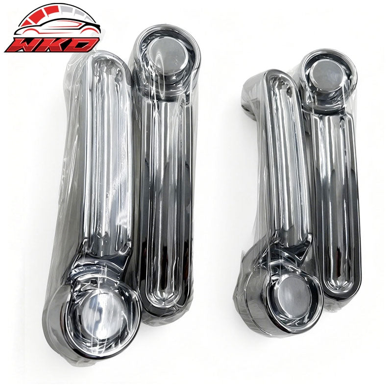Fits 07-11 Dodge Nitro SUV Left Right Side Door Handle Cover Trim Chrome ABS
