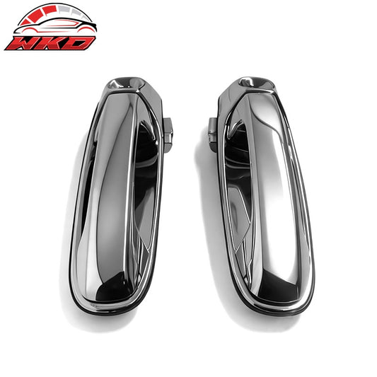 Wholesale 02-08 Dodge Ram 1500/2500/3500 Chrome ABS Door Handle Covers 2 Key Holes - Wikond Auto