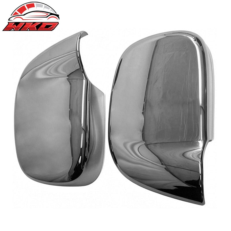 Fits 02-08 Dodge Ram 1500 02-09 2500 3500 Chrome Mirror Covers Full Cap ABS Pair