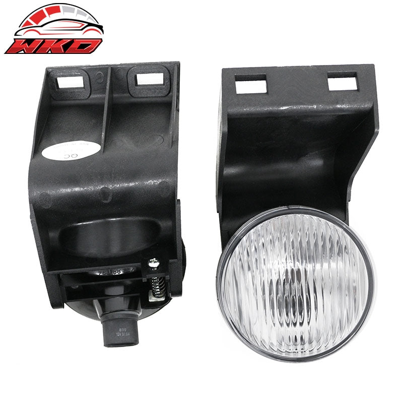 Fits 94-02 Dodge Ram 1500 2500 3500 Front Bumper Fog Lights Lamps Clear Lens