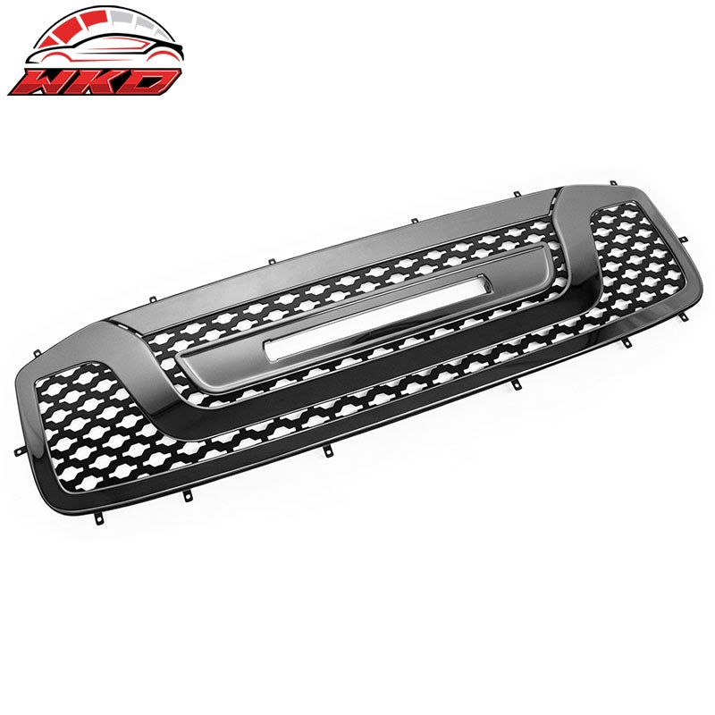 Fits 06-08 Dodge Ram 1500 2500 3500 Front Bumper Hood Grille Replacement Black
