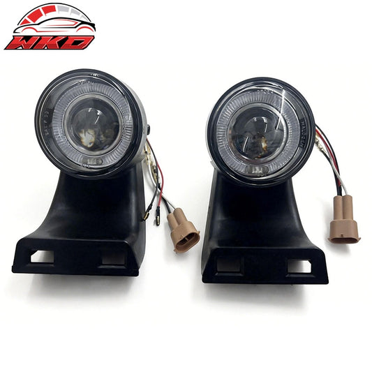 Wholesale 94-01 Dodge Ram 1500 2500 3500 Front Projector Fog Lights Black Housing 2PC - Wikond Auto