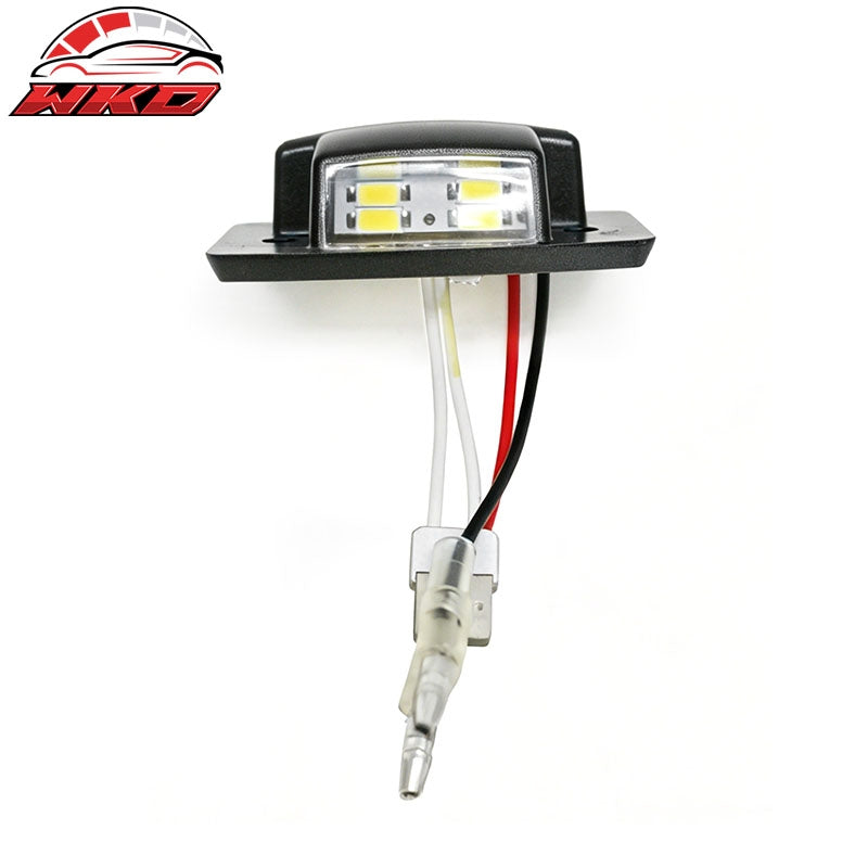 Fits 94-02 Dodge Ram 1500 2500 3500 LED License Plate Lights Lamp Assembly White