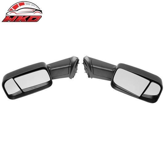 Wholesale 09-18 Dodge Ram 1500 2500 3500 Left Right LH RH Manual Side Towing Mirrors - Wikond Auto
