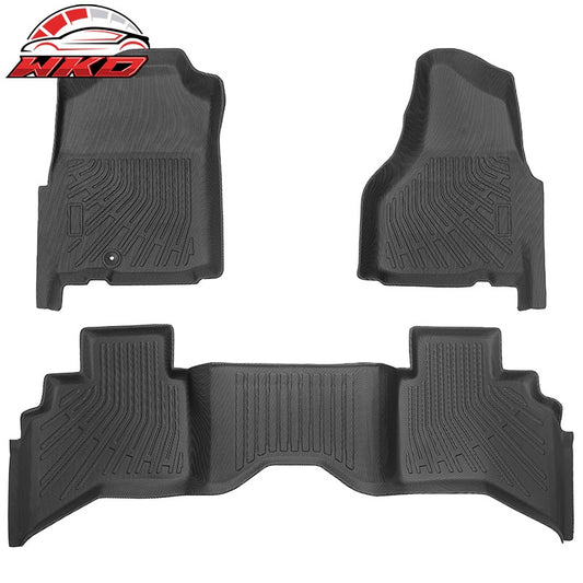 Wholesale 02-09 Dodge Ram 1500 2500 3500 Quad Cab Anti-Slip Floor Mats TPE Carpets - Wikond Auto