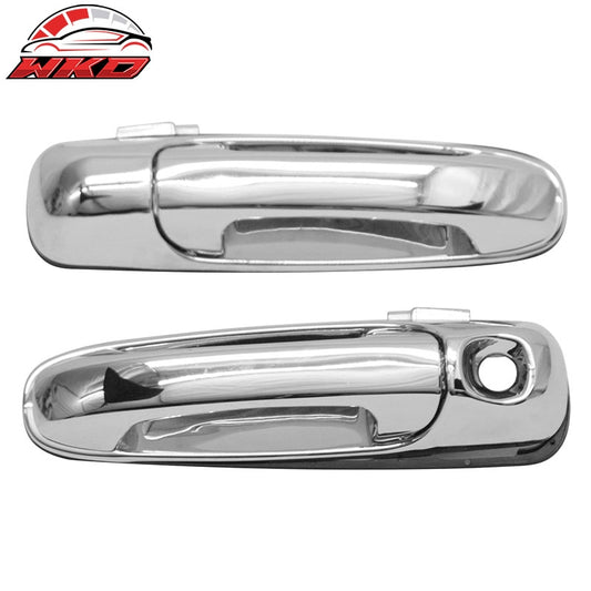 Wholesale 02-08 Dodge Ram 1500 2500 3500 Side Door Handle Covers Trim with 1 Key Hole - Wikond Auto