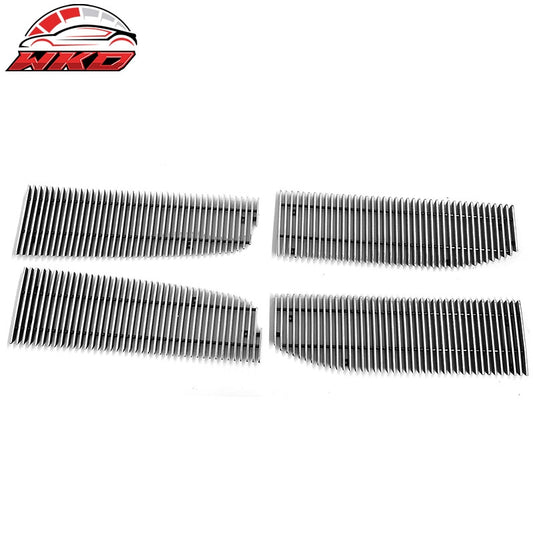 Wholesale 06-09 Dodge Ram 1500 2500 3500 Vertical Style Front Grille Chrome Aluminum - Wikond Auto