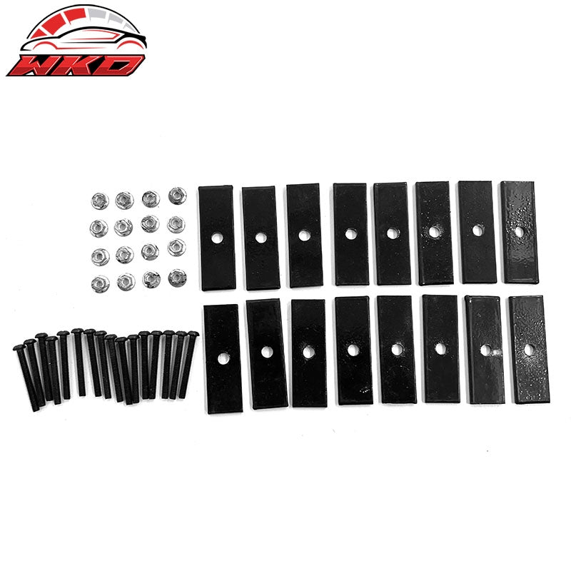 Fits 06-09 Dodge Ram 1500 2500 3500 Vertical Style Front Grille Chrome Aluminum