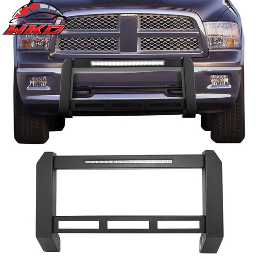 Wholesale 09-18 Dodge Ram 1500 19-23 Classic Bull Bar Bumper Grille Guard W/LED Light - Wikond Auto