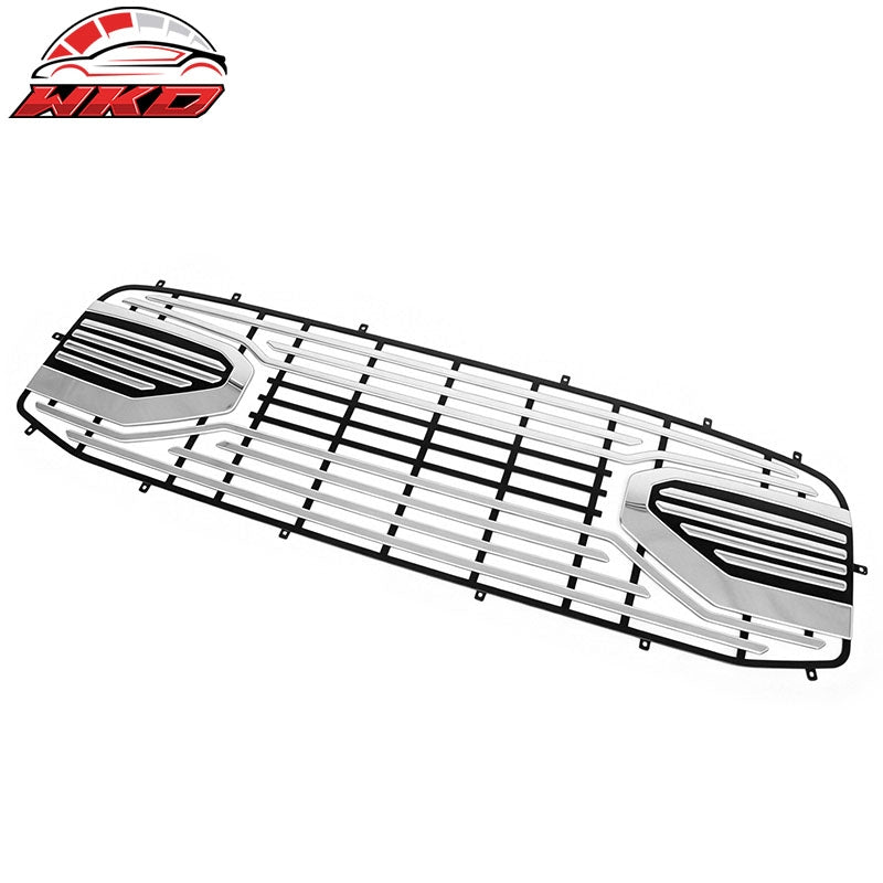 Fits 2006-2008 Dodge Ram 1500 & 06-09 Ram 2500/3500 Front Grille Chrome & Black