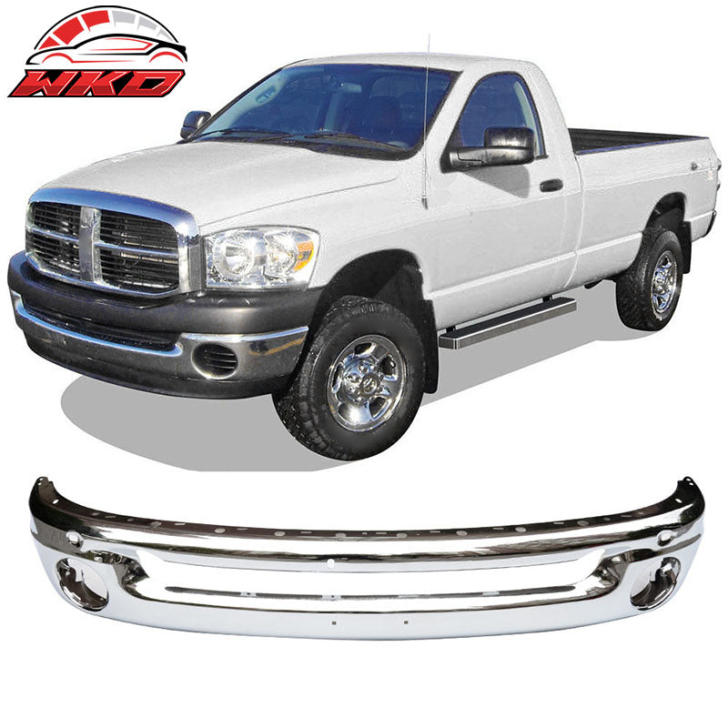 Fits 02-09 Dodge Ram 1500 2500 Front Bumper Face Bar SS Chrome