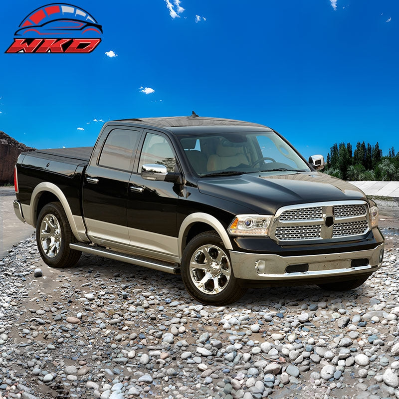 Fits 13-24 Dodge Ram 1500 Front Bumper Fog Lights Clear Driving Lamps w/ Bulb
