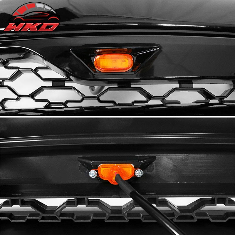 Fits 09-12 Dodge Ram 1500 Front Grille Guard w/ Signal Light Gloss Black